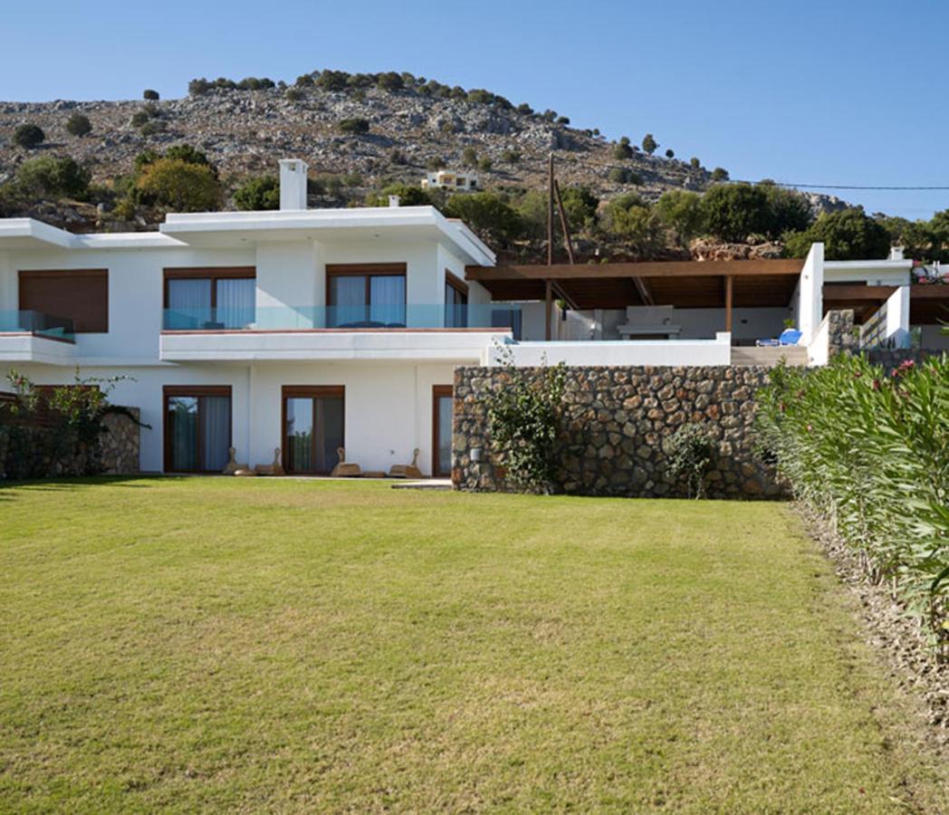 Luxury Villa Verna Линдос Экстерьер фото